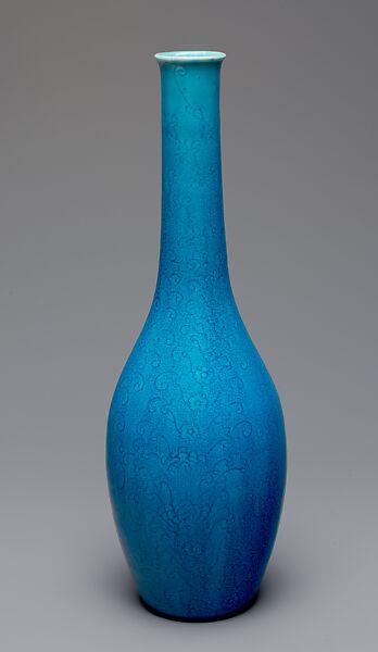 Bottle, Adelaide Alsop Robineau (American, Middletown, Connecticut, 1865–1929 Syracuse, New York), Porcelain 