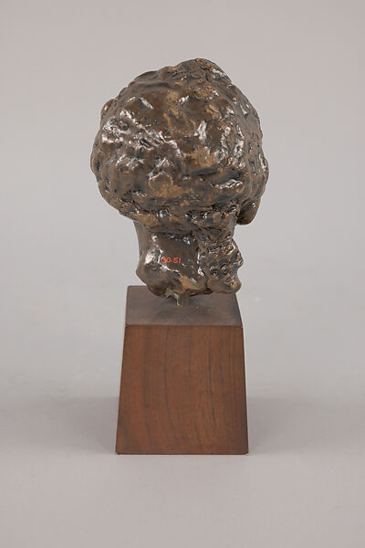 Head of a Negress: "Rachel", Anne Goldthwaite (American, Montgomery, Alabama 1869–1944 New York), Terracotta, glazed