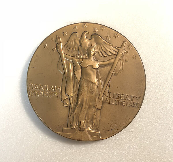 Official Washington Bicentennial Medal, Laura Gardin Fraser (American, 1889–1966), Bronze, dull gold patina