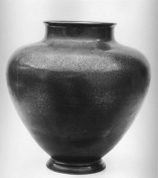 Vase, Charles Fergus Binns (American (born England), Worcester 1857–1934 Alfred, New York), Stoneware 