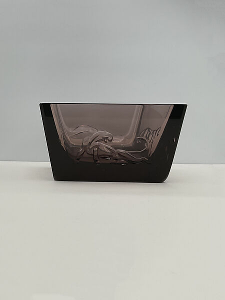 Vase, Viktor Lindstrand (Swedish, Gothenburg 1904–1983 Kosta), Glass, Swedish