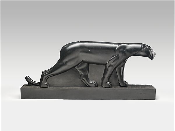 Javanese Panther, Mateo Hernandez (Spanish, 1885–1949), Diorite