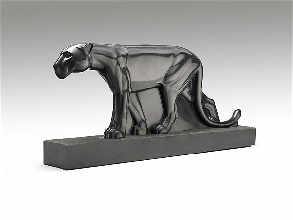 Javanese Panther, Mateo Hernandez (Spanish, 1885–1949), Diorite