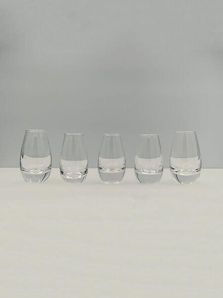 Liqueur glass, Samuel L. Ayres (American, Dedham, Massachusetts 1913–1997 Lawrence, Massachusetts
), Crystal glass