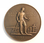 Peace, Albert Stewart (American (born England), London 1900–1965), Bronze, brown patina