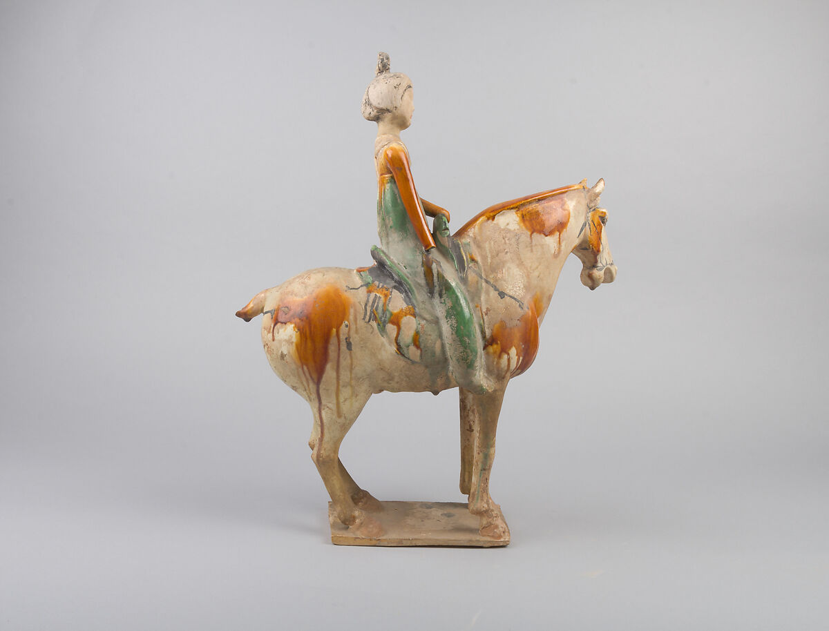 Horse and female rider | China | Tang dynasty (618–907) | The ...