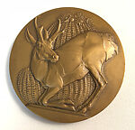 Conserve Wild Life, Gertrude K. Lathrop (American, Albany, New York 1896–1986), Bronze