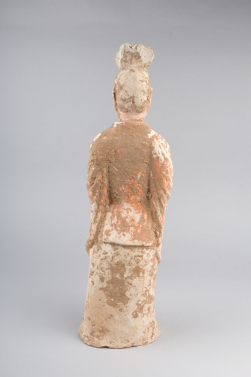 Civil official, Earthenware with pigment, China