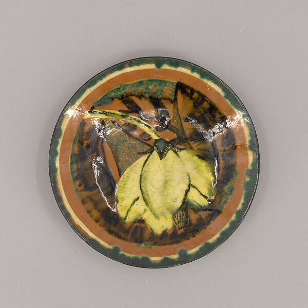 Plate, Juanita Gonzalez (American, 1903–1935), Pottery, glazed, American 