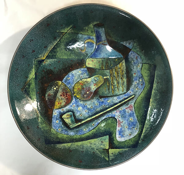 Bowl, Karl Drerup (American (born Germany), Borghorst 1904–2000 Newton, Massachusetts), Enamel on copper 