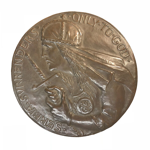Spirit of Serbia, Anna Coleman Ladd (American, Philadelphia, Pennsylvania 1878–1939 Santa Barbara, California), Bronze 