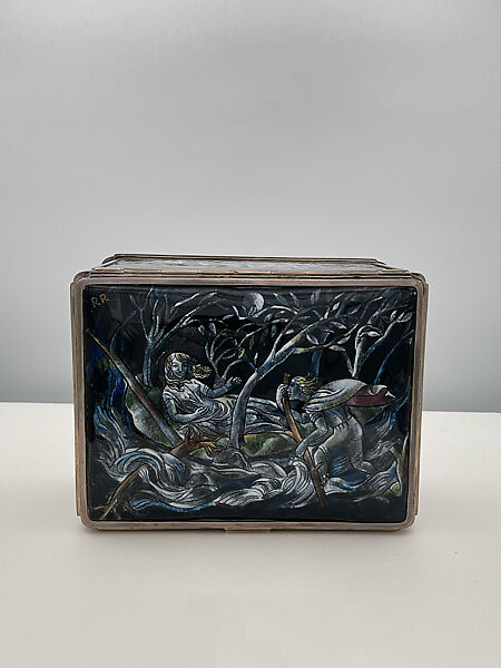 Box, Ruth Raemisch (American, born Berlin, 1887), Enamel, silver, copper, American (Providence, R.I.)