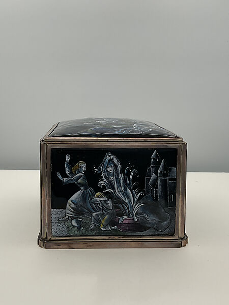 Box, Ruth Raemisch (American, born Berlin, 1887), Enamel, silver, copper, American (Providence, R.I.)