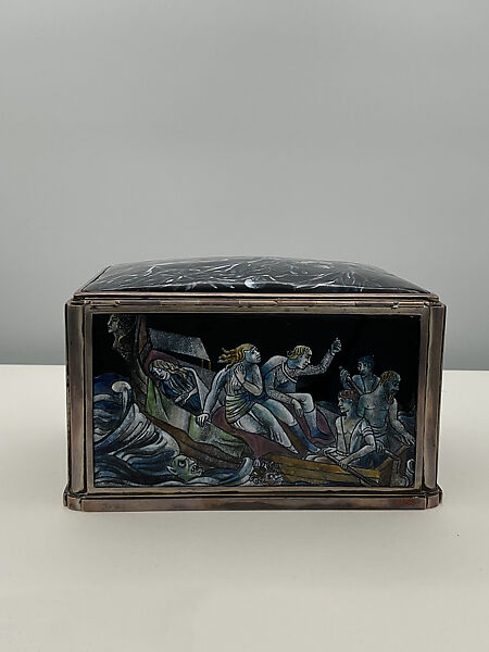 Box, Ruth Raemisch (American, born Berlin, 1887), Enamel, silver, copper, American (Providence, R.I.)