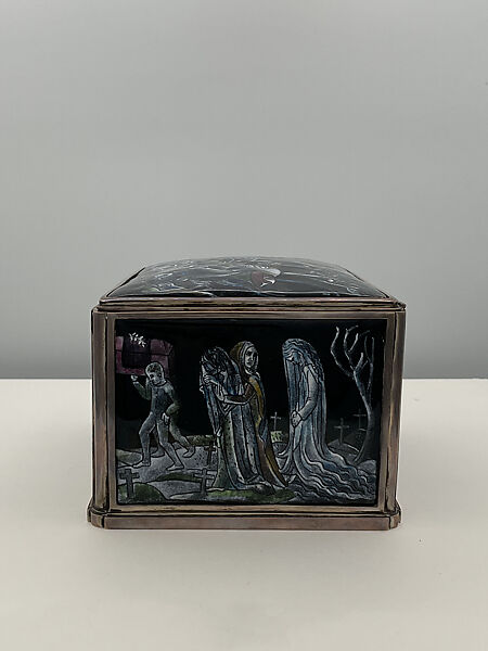 Box, Ruth Raemisch (American, born Berlin, 1887), Enamel, silver, copper, American (Providence, R.I.)