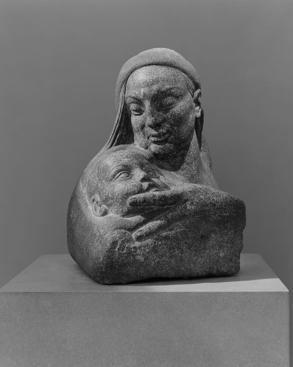 Maternity, José de Creeft (American (born Spain), Guadalajara 1884–1982 New York), Granite