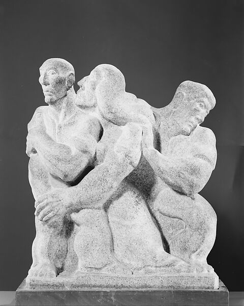 To Fight Again, Herbert Ferber (American, New York 1906–1991 North Egremont, Massachusetts), Granite 
