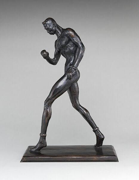 Boxer, Richmond Barthé (American, Bay St. Louis, Mississippi 1901–1989 Pasadena, California), Bronze