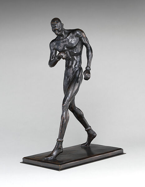 Boxer, Richmond Barthé (American, Bay St. Louis, Mississippi 1901–1989 Pasadena, California), Bronze 