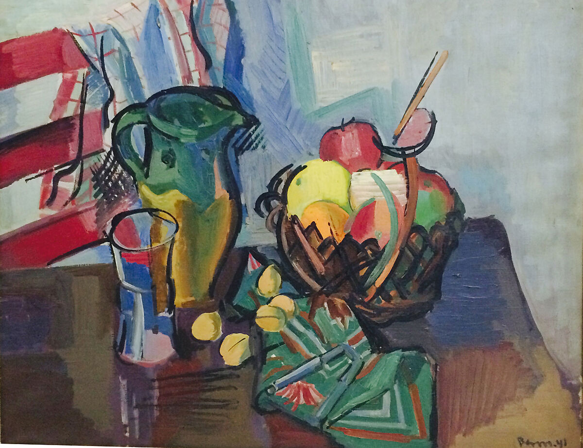 Still Life, Ben Benn (American (born Ukraine), Kamianets-Podilskyi 1884–1983 Bethel, Connecticut), Oil on canvas 