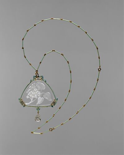 Pendant and chain