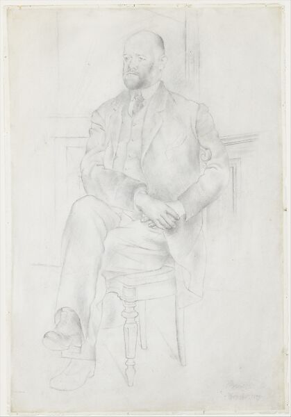 Ambroise Vollard, Pablo Picasso (Spanish, Malaga 1881–1973 Mougins, France), Graphite on paper 