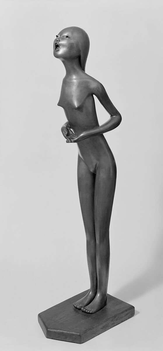 Song, Hugo Robus (American, 1885–1964), Bronze 