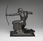 Indian Hunter, Paul Manship (American, St. Paul, Minnesota 1885–1966 New York), Bronze