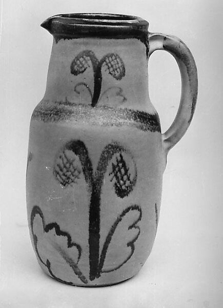 Pitcher, Louis Benjamin Raynor (American, West Hampton, New York 1917–1999 Northport, Michigan), Stoneware 