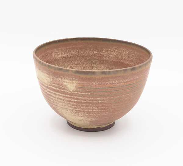 Bowl, Edwin Scheier (1910–2008), Puerto Rican red stoneware 