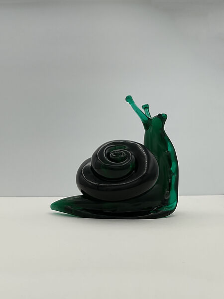 Snail, Archimede Seguso (Italian, Murano 1909–1999 Murano), Glass 