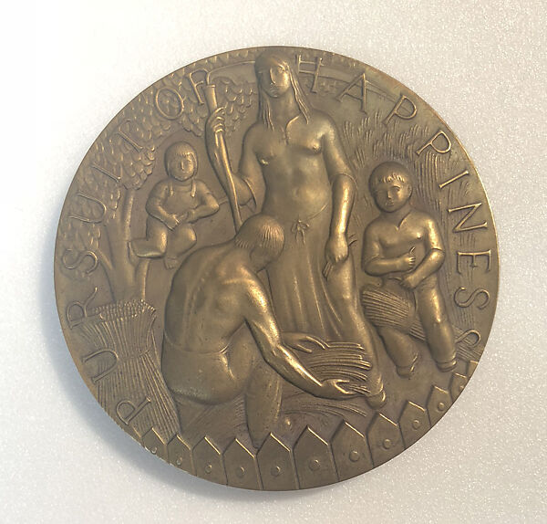 Pursuit of Happiness, Thomas G. Lo Medico (American, New York 1904–1985 Tappan, New York), Bronze 
