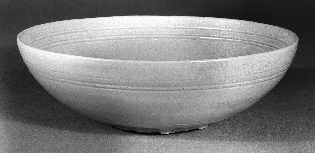 Bowl, Glazed earthenware, Korea 