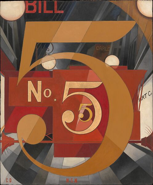 Charles Demuth | I Saw the Figure 5 in Gold | The Metropolitan Museum of Art