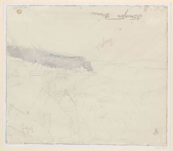 Passing Rains, Stonington, Maine, John Marin (American, Rutherford, New Jersey 1870–1953 Cape Split, Maine), Watercolor and graphite on paper