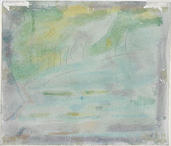 The Old Salt, John Marin (American, Rutherford, New Jersey 1870–1953 Cape Split, Maine), Watercolor and charcoal on paper