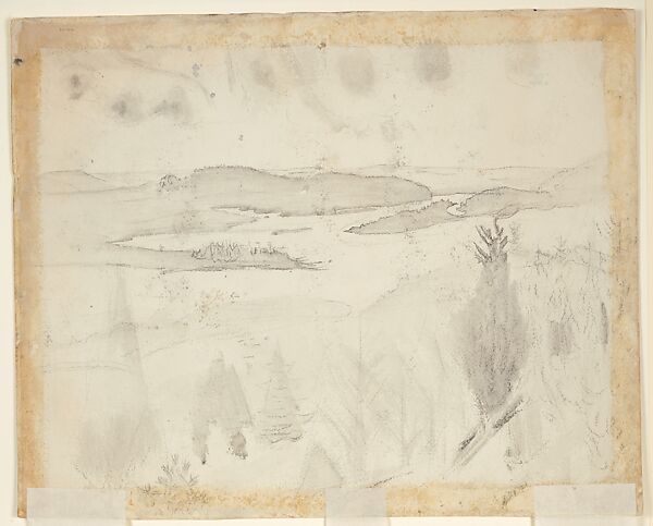 Broadway Night, John Marin (American, Rutherford, New Jersey 1870–1953 Cape Split, Maine), Watercolor, charcoal, and graphite on paper