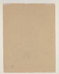 Clarence White (recto); Unidentified Figure (verso), Marius de Zayas (Mexican, Veracruz 1880–1961 Stamford, Connecticut), Charcoal on paper (recto); Graphite on paper (verso)