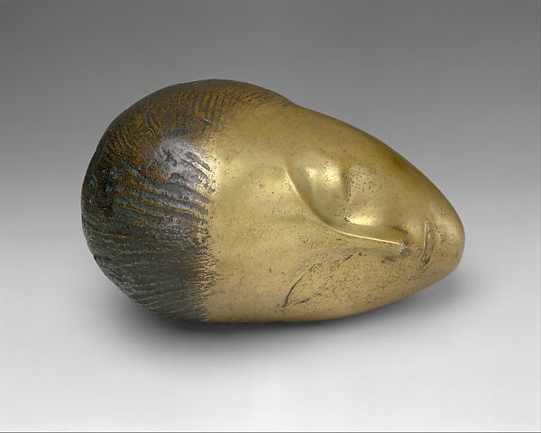 Sleeping Muse, Constantin Brancusi  French, born Romania, Bronze