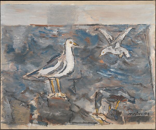 Sea and Gulls, John Marin (American, Rutherford, New Jersey 1870–1953 Cape Split, Maine), Oil on canvas 