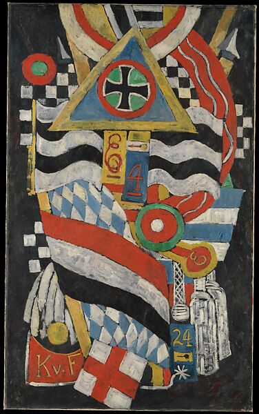 Portrait of a German Officer, Marsden Hartley  American, Oil on canvas