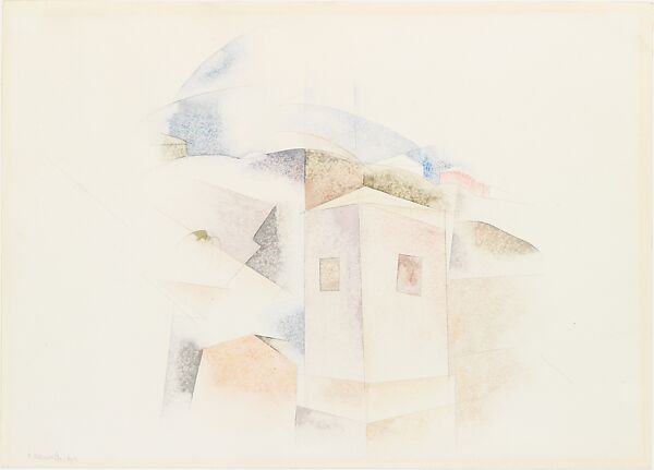 Bermuda No. 4, Charles Demuth (American, Lancaster, Pennsylvania 1883–1935 Lancaster, Pennsylvania), Watercolor and graphite on paper 