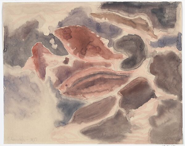 Fish Series, No. 2, Charles Demuth (American, Lancaster, Pennsylvania 1883–1935 Lancaster, Pennsylvania), Watercolor and graphite on paper 