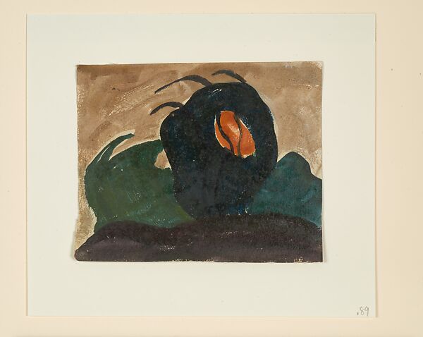 Sun Through Tree I, Arthur Dove (American, Canandaigua, New York 1880–1946 Huntington, New York), Watercolor on paper, with selective varnish 