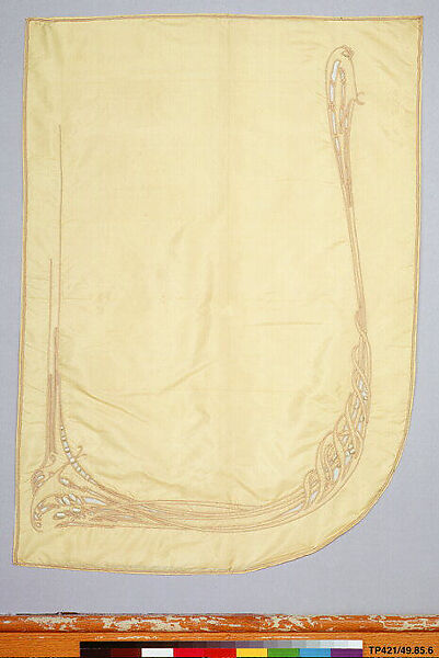 Panel, Hector Guimard (French, Lyons 1867–1942 New York), Silk on silk 