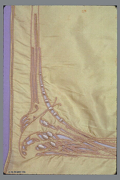 Panel, Hector Guimard (French, Lyons 1867–1942 New York), Silk on silk