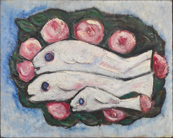 Banquet in Silence, Marsden Hartley (American, Lewiston, Maine 1877–1943 Ellsworth, Maine), Oil on canvas board 