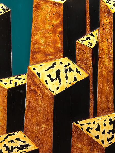 "Pianissimo", Séraphin Soudbinine (French (born Russia), Nijni- Novgorod 1870–1944), Lacquered wood, eggshell, mother-of-pearl, gold