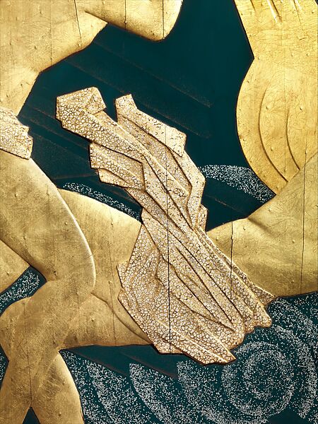 "Fortissimo", Séraphin Soudbinine (French (born Russia), Nijni- Novgorod 1870–1944), Lacquered wood, eggshell, mother-of-pearl, gold