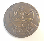 Man Must Sow to Reap, Donal Hord (American, Prentice, Wisconsin 1902–1966 San Diego, California), Bronze